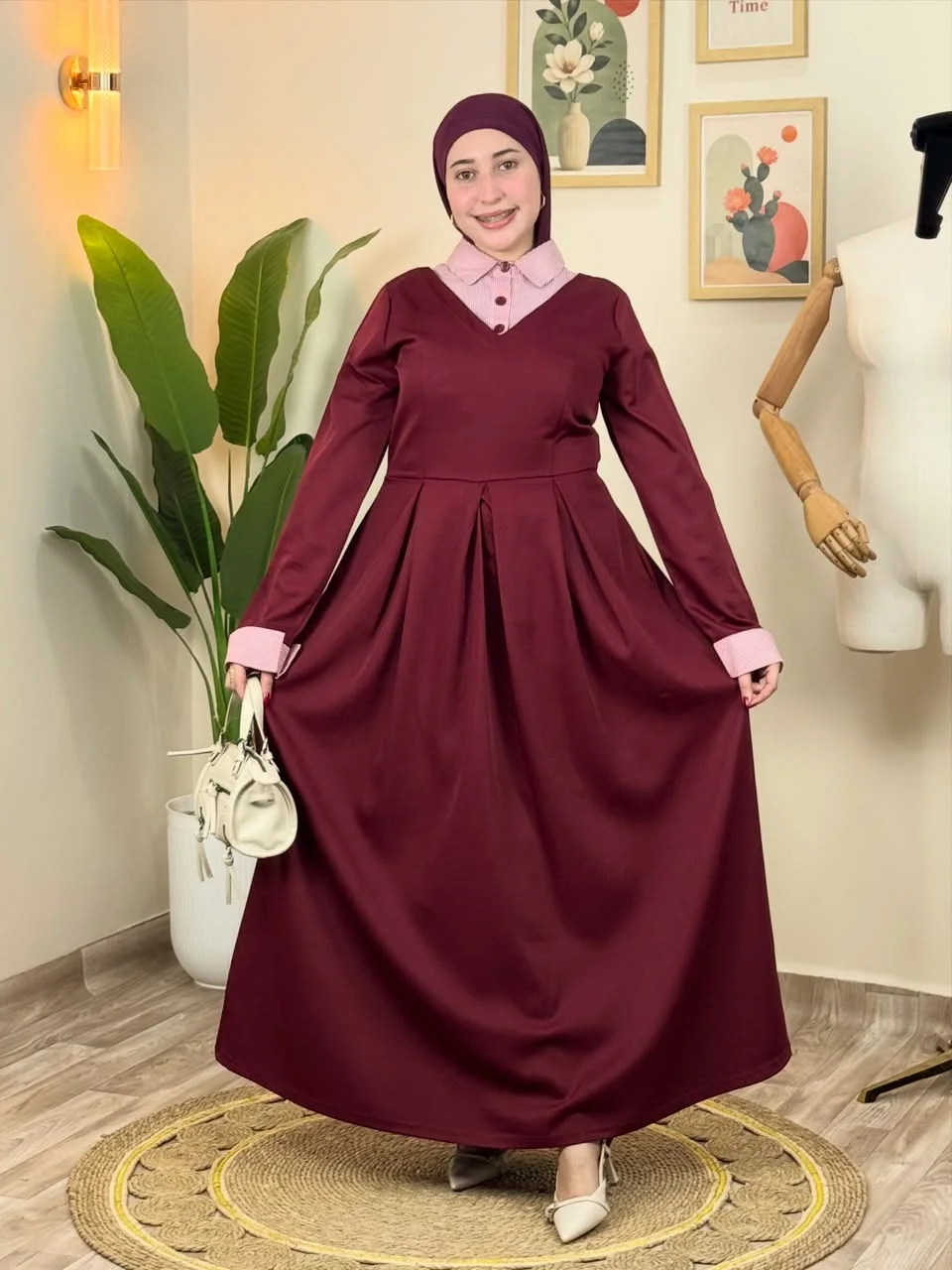 Robe PRESTIGE avec cienture