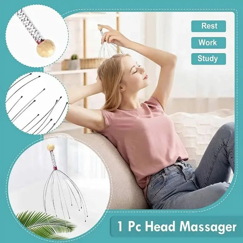 💆‍♀️ جهاز تدليك فروة الرأس – Relaxation Scalp Massager