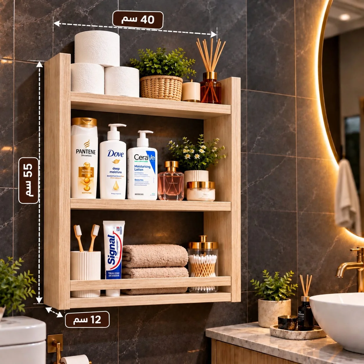 Rangement de salle de bain J70
