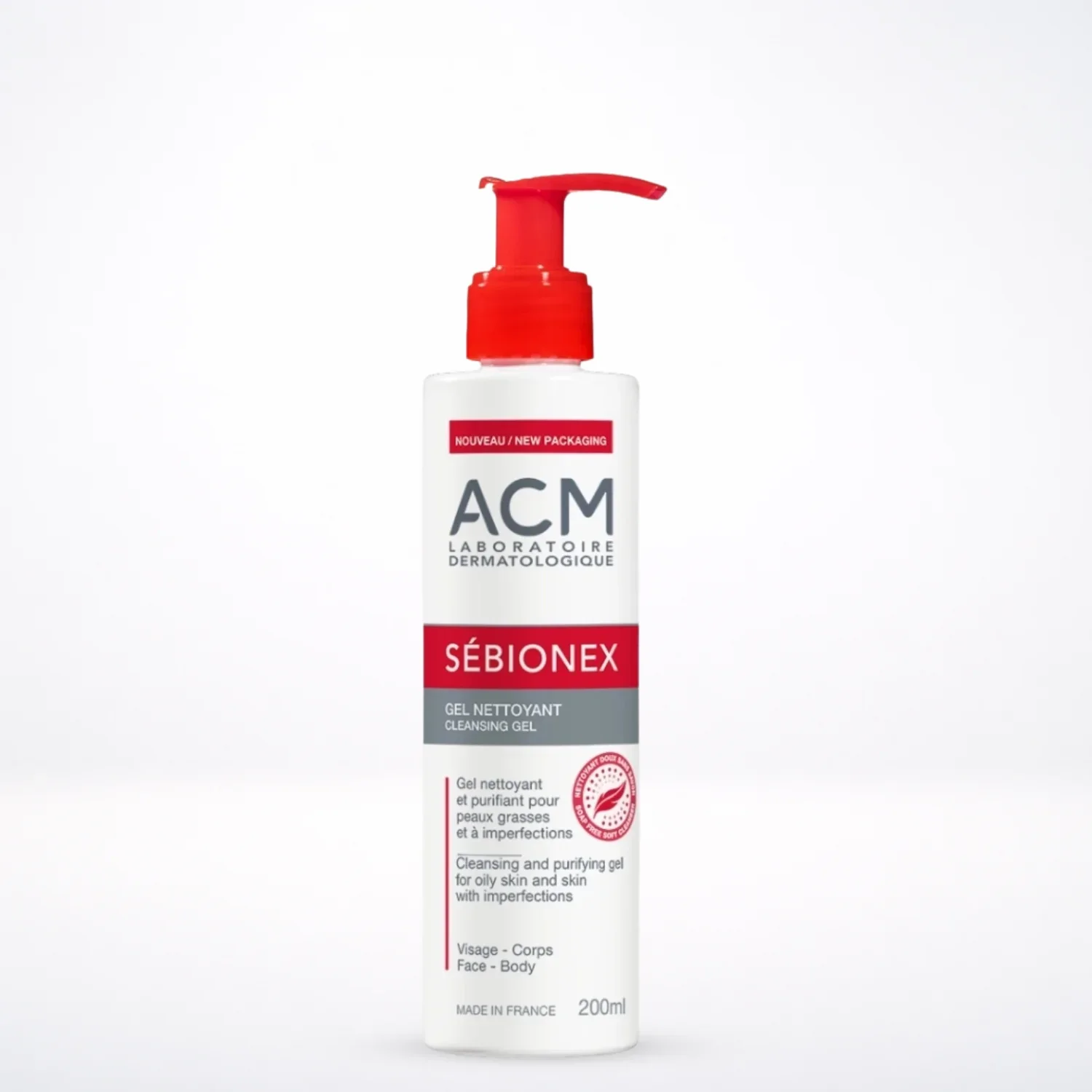 ACM SEBIONEX gel nettoyant 200 ml