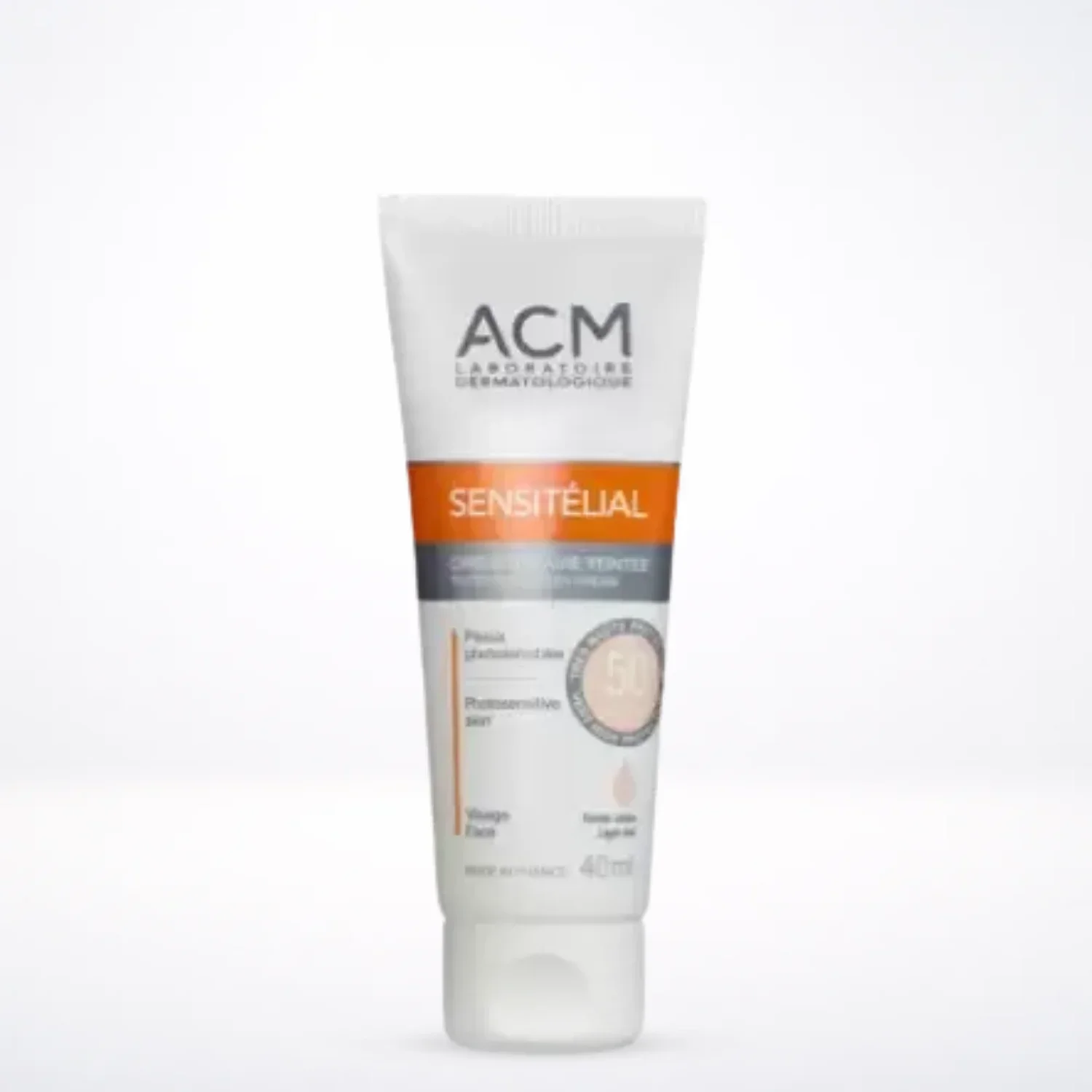 ACM SENSITELIAL écran solaire teinté claire spf 50+ 40ml