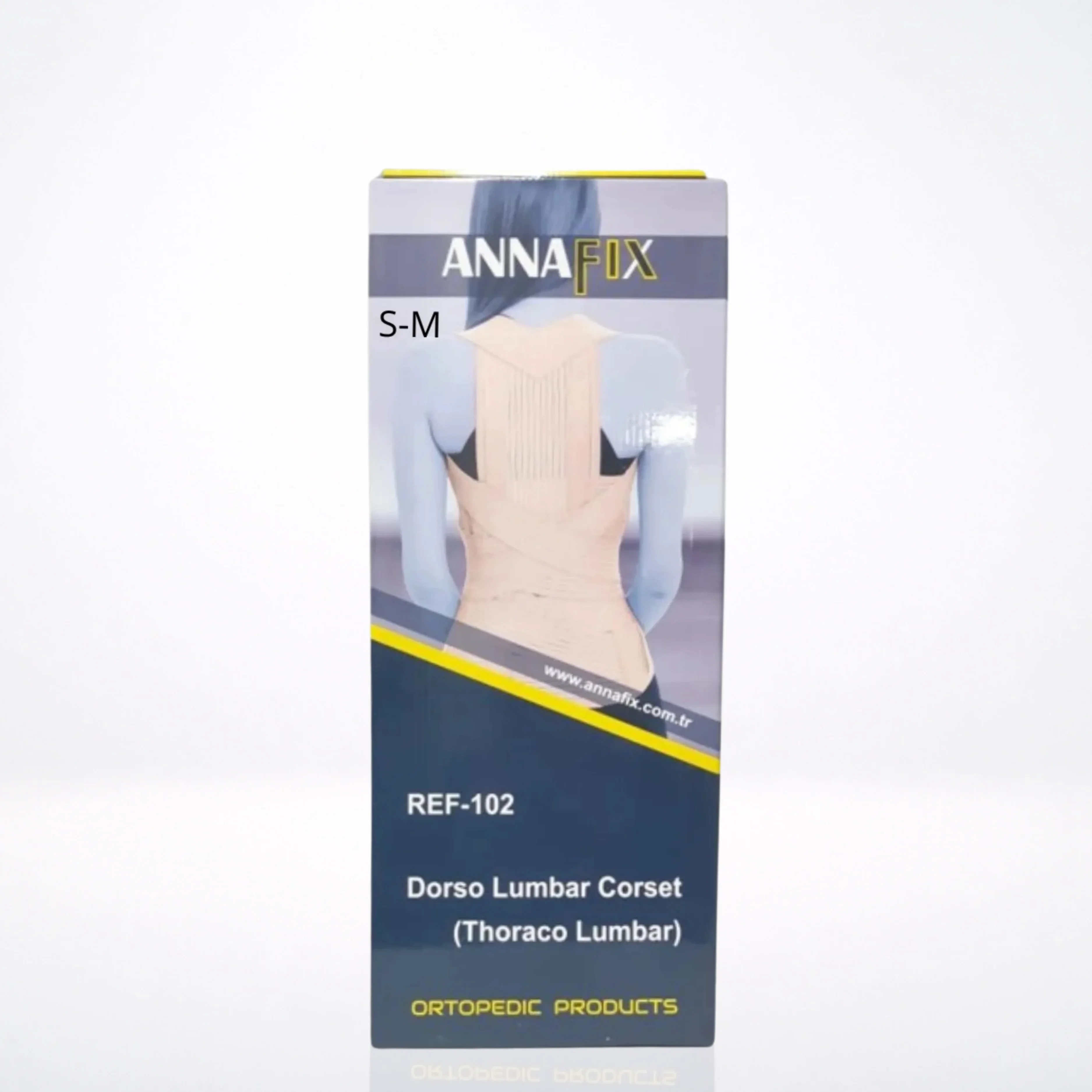 ANNAFIX Ceinture Dorso-Lombaire Taille 2 L-XXL REF-102
