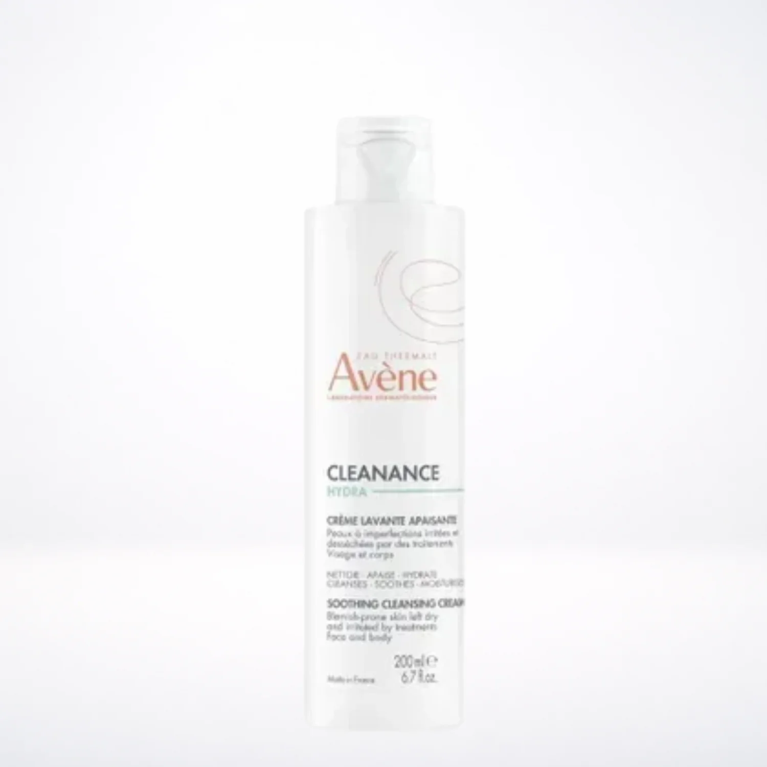 AVÈNE Cleanance Hydra Crème Lavante Apaisante 200ml - Peaux Fragilisées