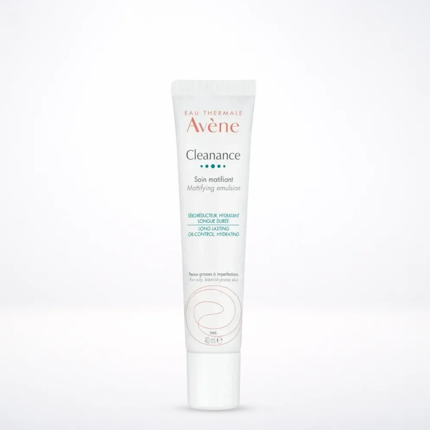 Avène Cleanance soin matifiant 40ml anti-brillance hydratant pour peaux grasses