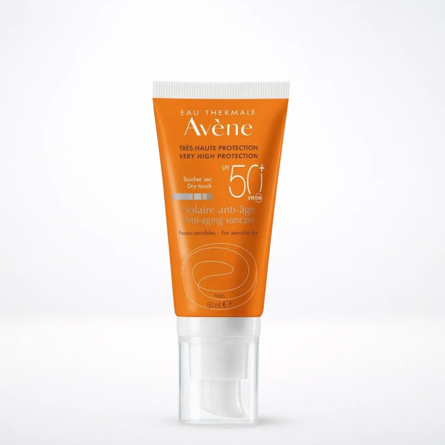 AVÈNE Solaire Anti-Âge SPF50+ 50ml - Protection & Prévention Photo-Vieillissement