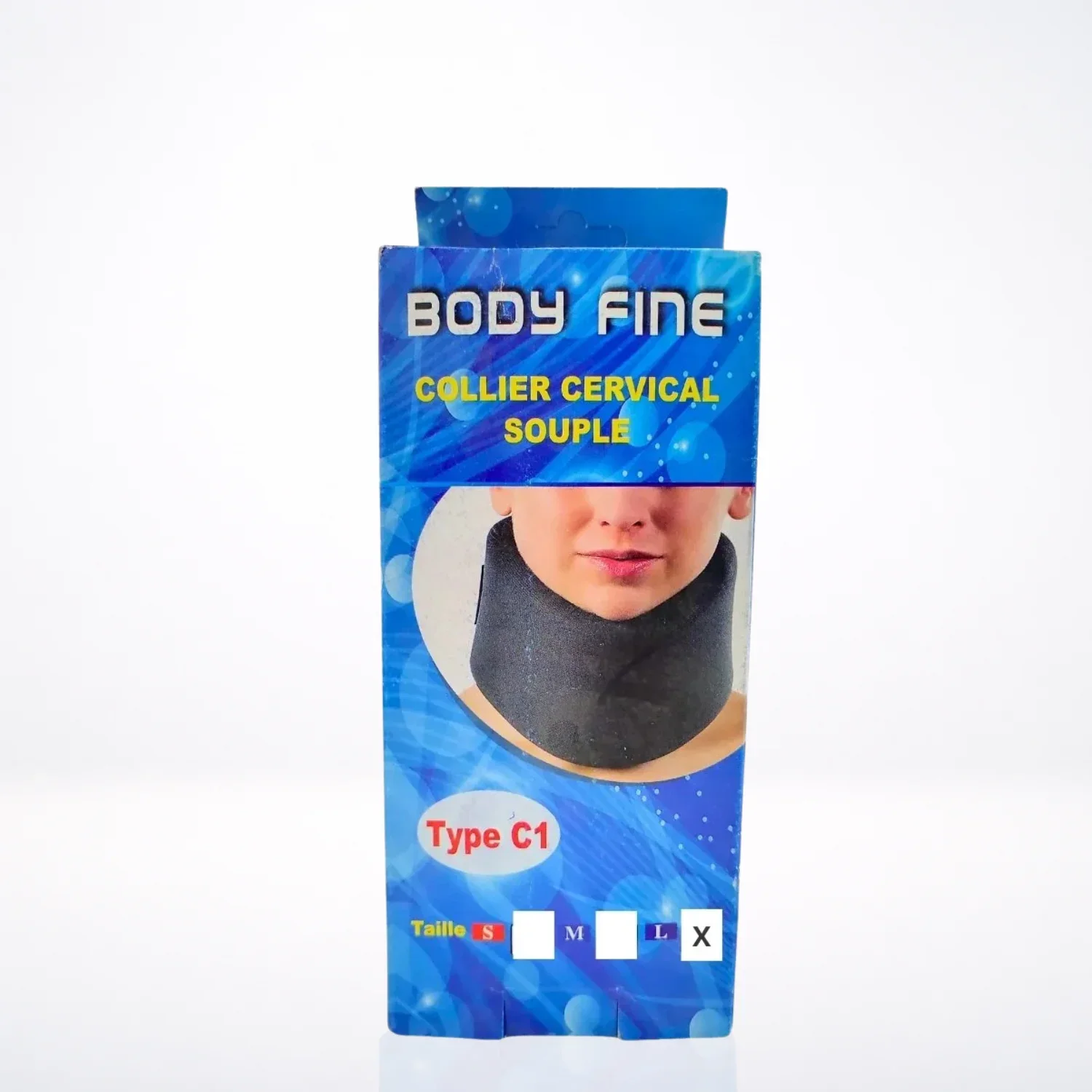 Body Fine Collier Cervical Souple Taille M