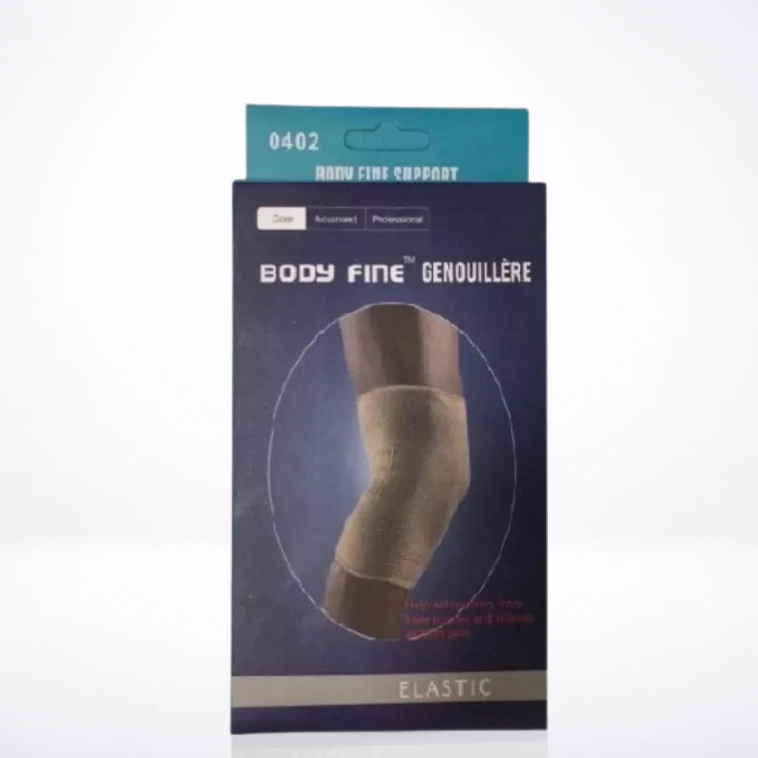 body fine Elastic genouillere S- M -L