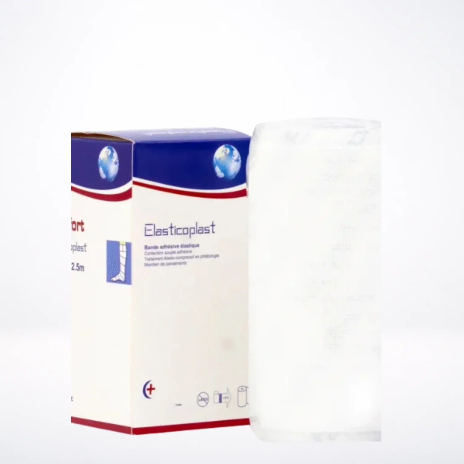 Comfort Elasticoplast Bande Adhesif Elastique 8cm X 2.5m