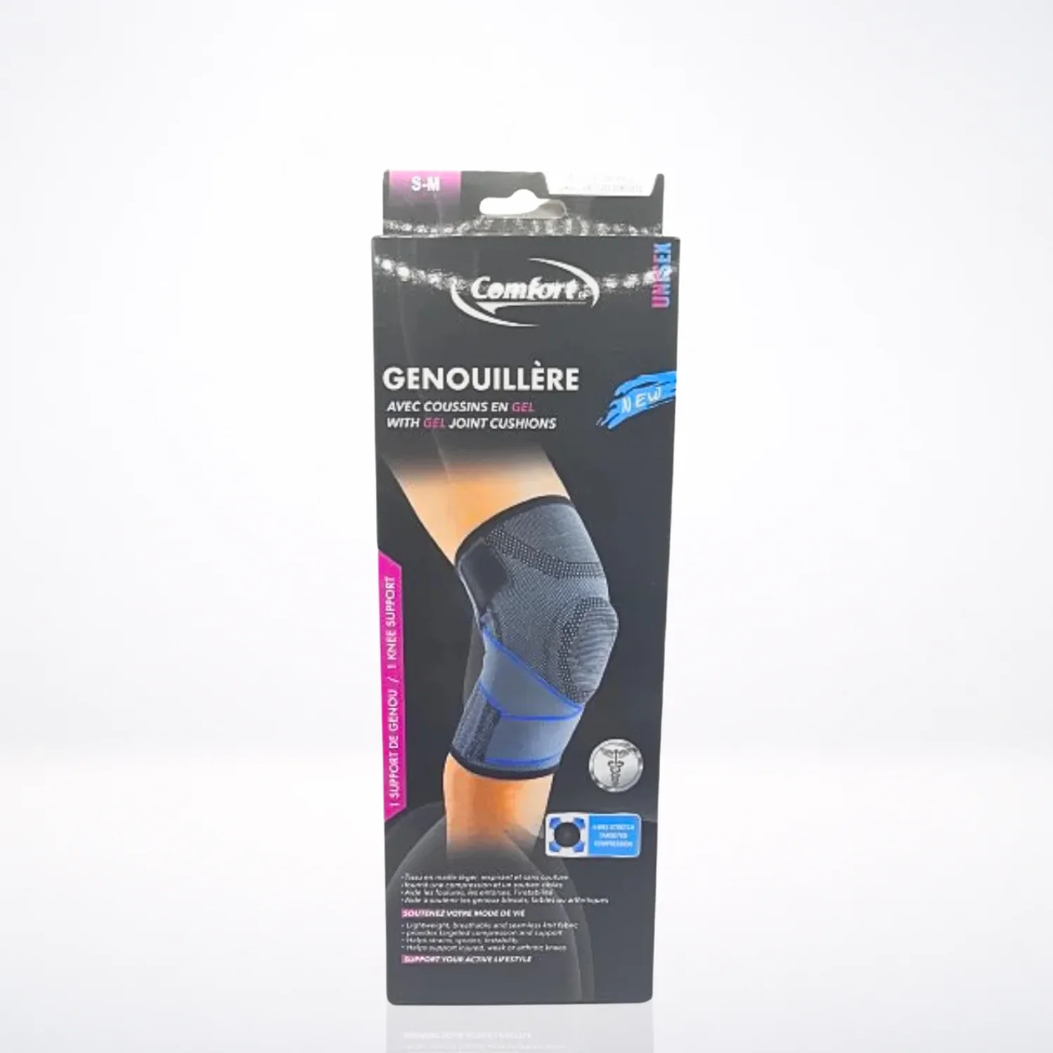 Comfort Genouillere Starpping Ajustable