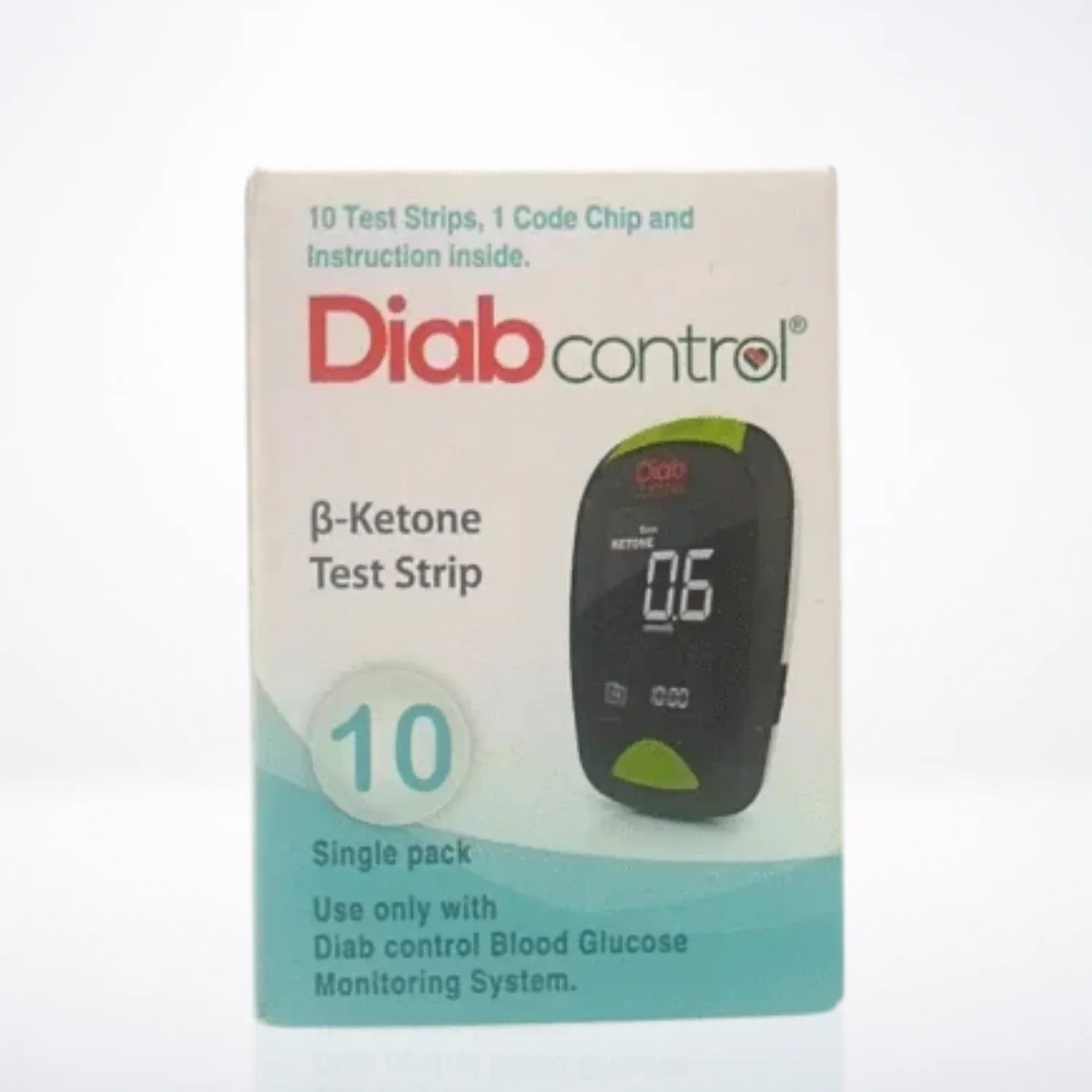 Diab Control Bandeletes Acetone 10 Pieces
