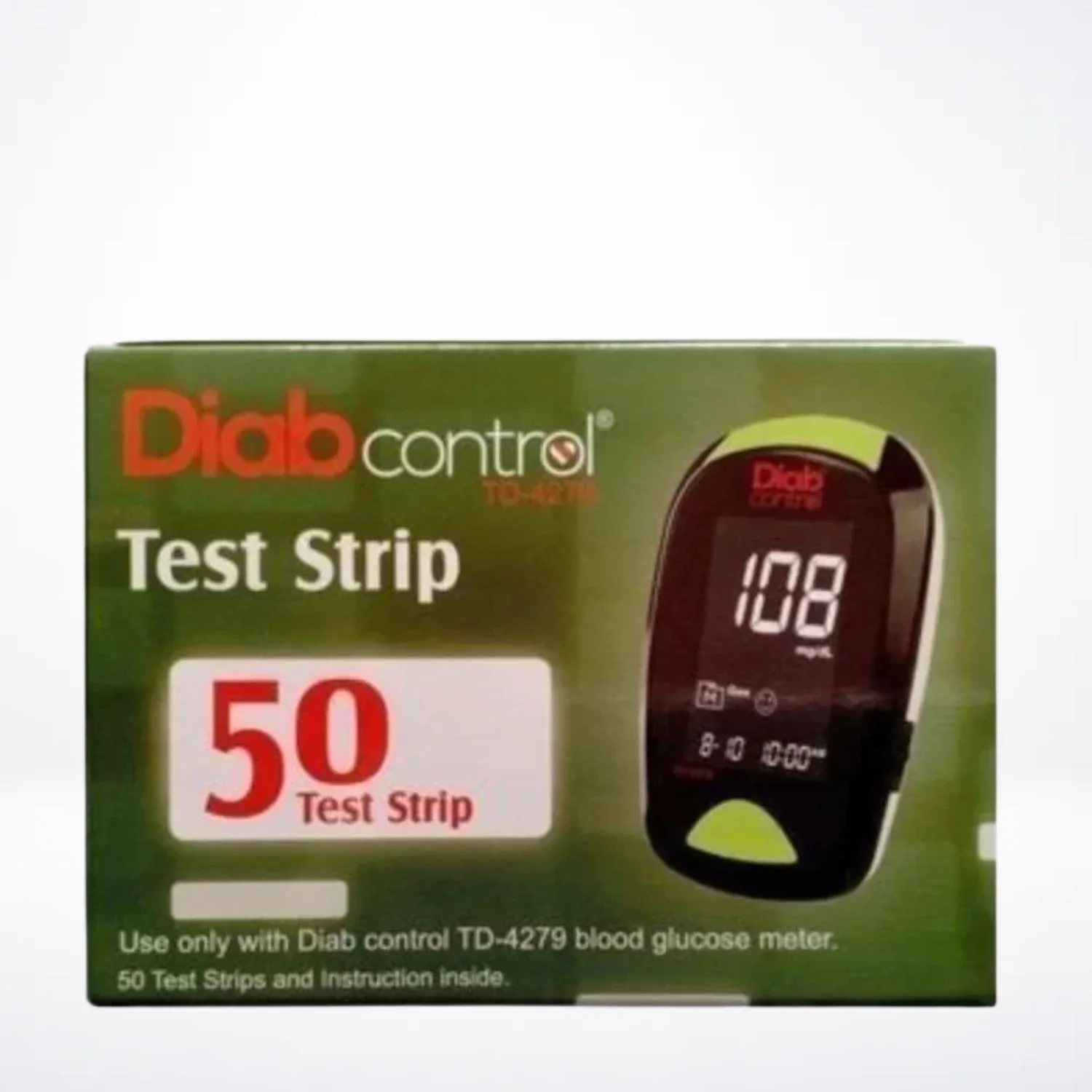 diab control boite de 50 bandelettes