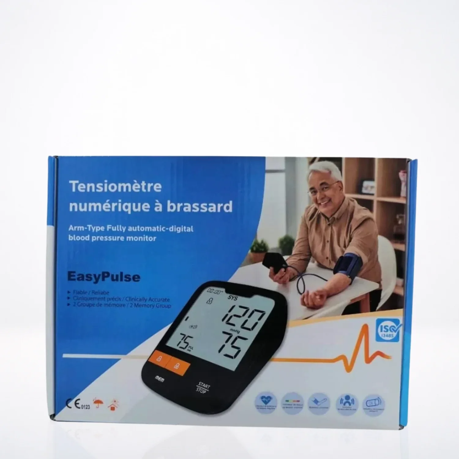 Easypulse Tensiometre Electronique Brassard Noir