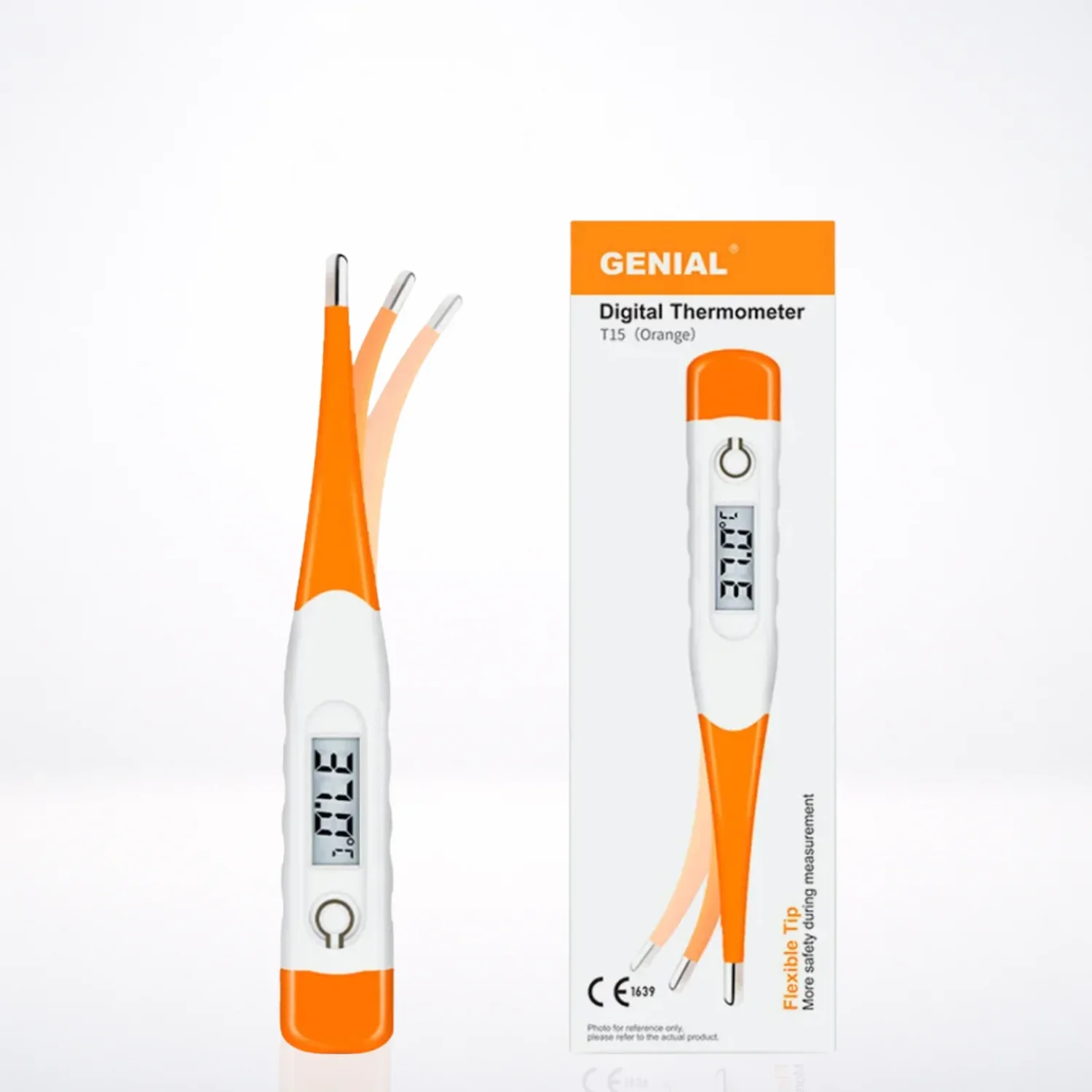 Genial Thermometre Flexible T15SC orange