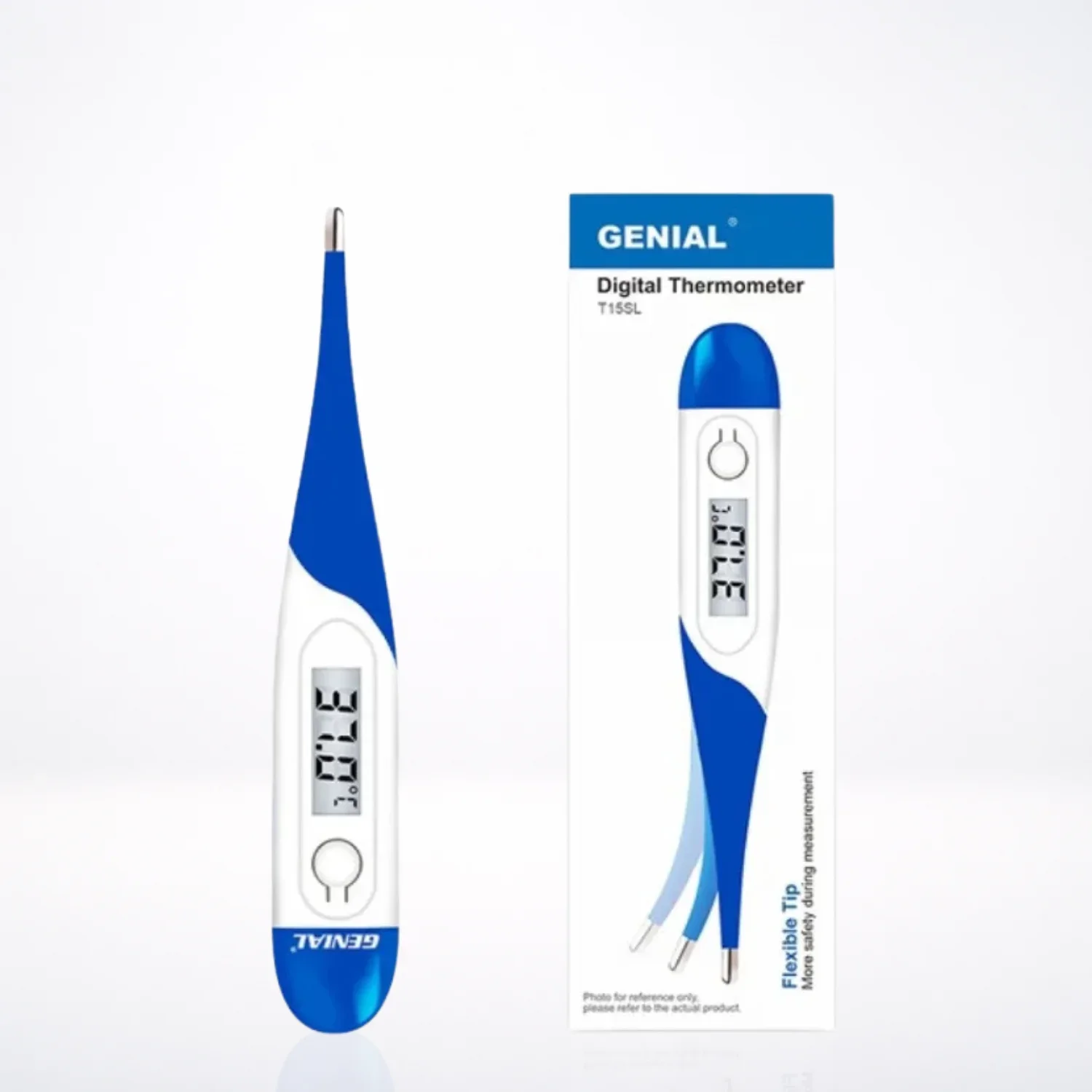 Genial Thermometre Flexible T15SL Bleu