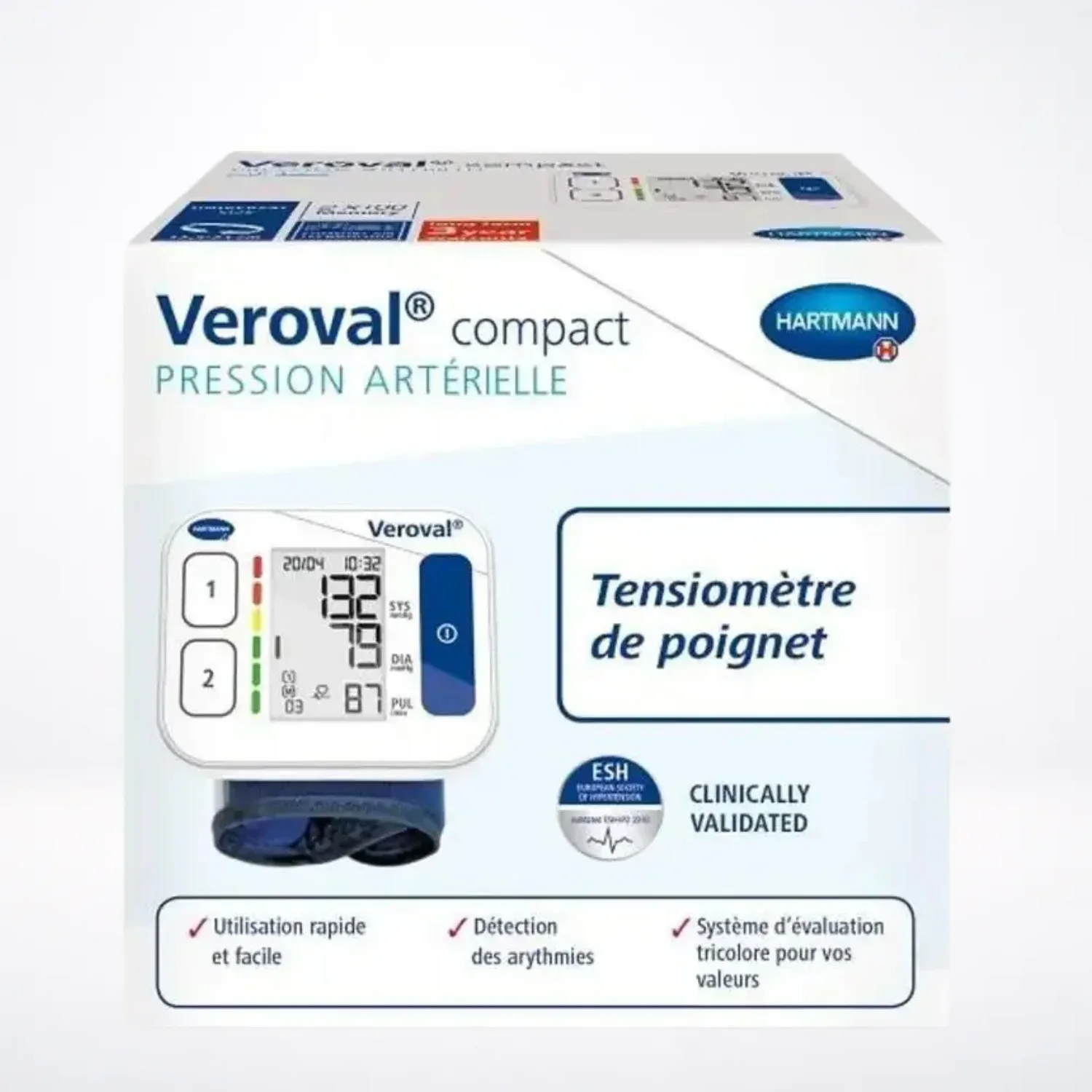 Hartmann Veroval Compact Tensiomètre De Poignet