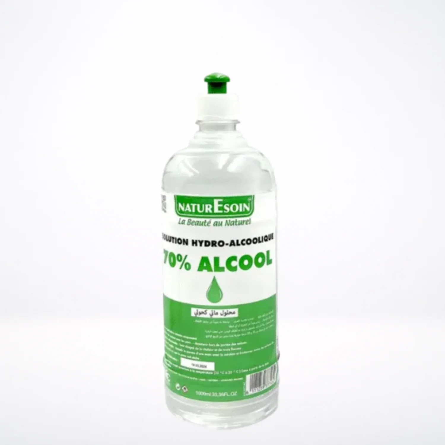NaturEsoin Solution Alcool 70% 1L