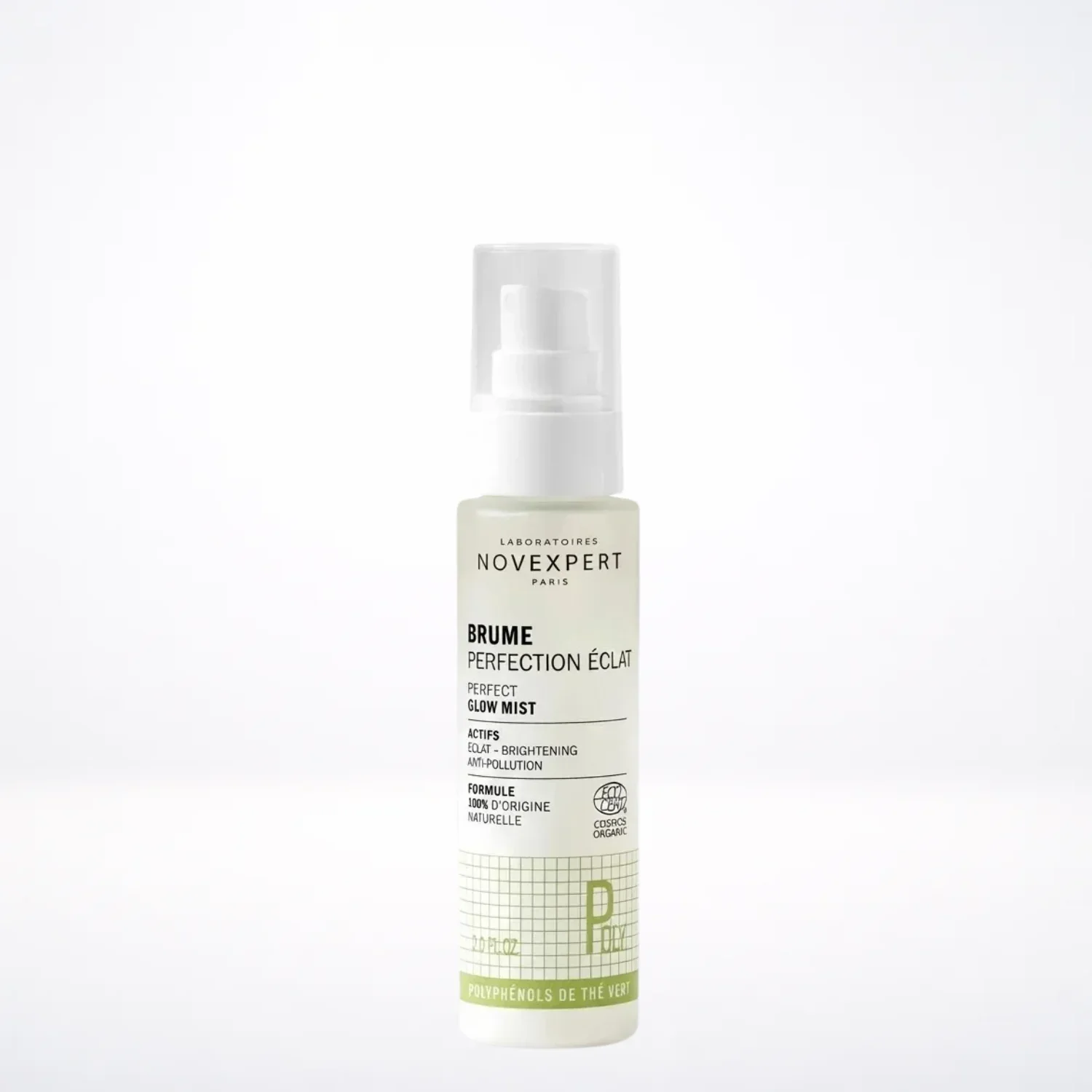 Novexpert Brume Perfection Éclat 60 ml aux polyphénols de thé vert anti-pollution