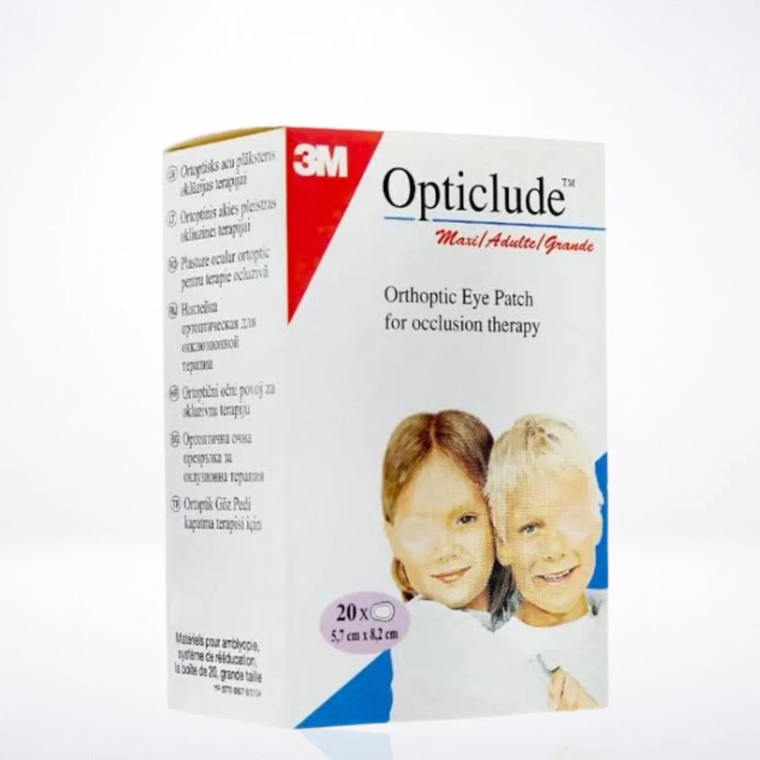 Opticlude adulte 20pcs