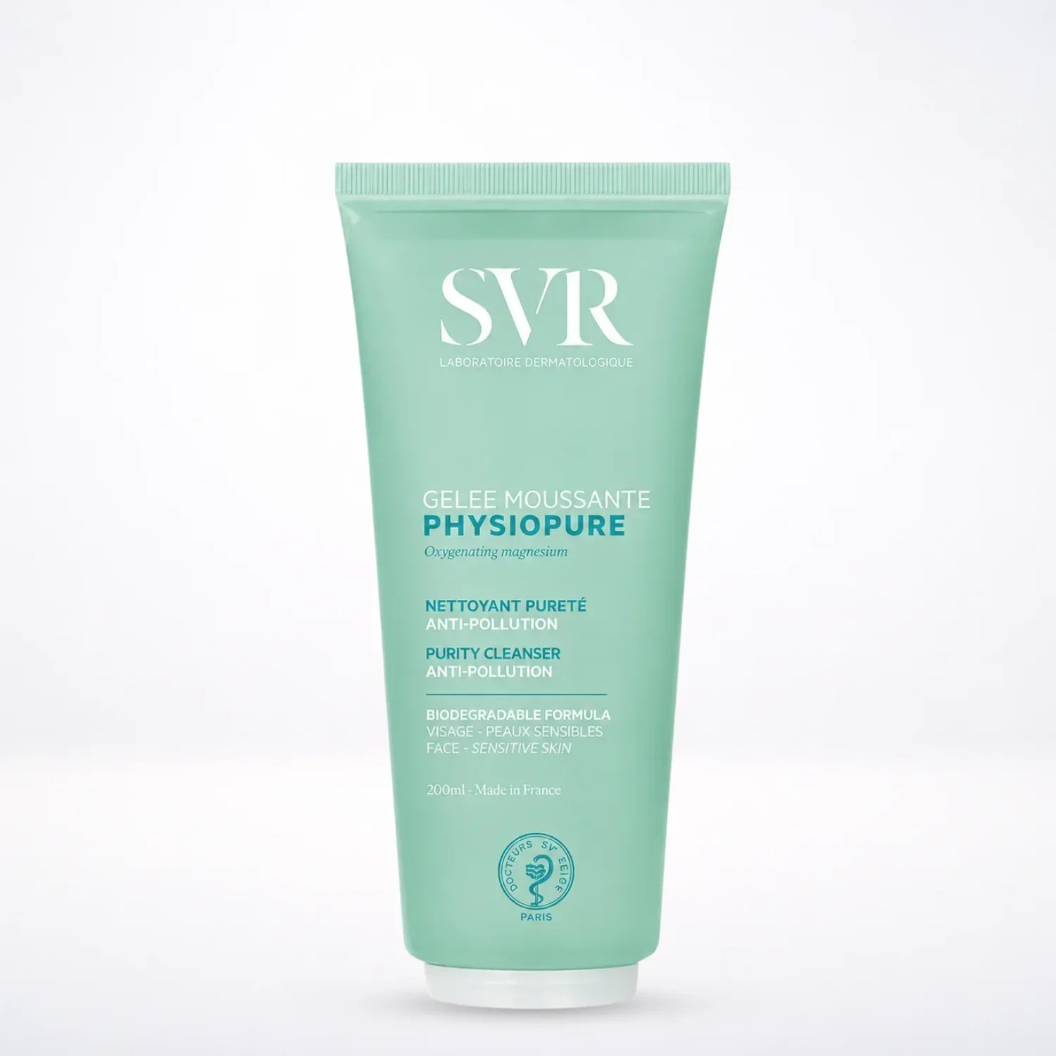 SVR Physiopure Gelée Moussante 200ml Nettoyant Pureté Visage Peaux Sensibles