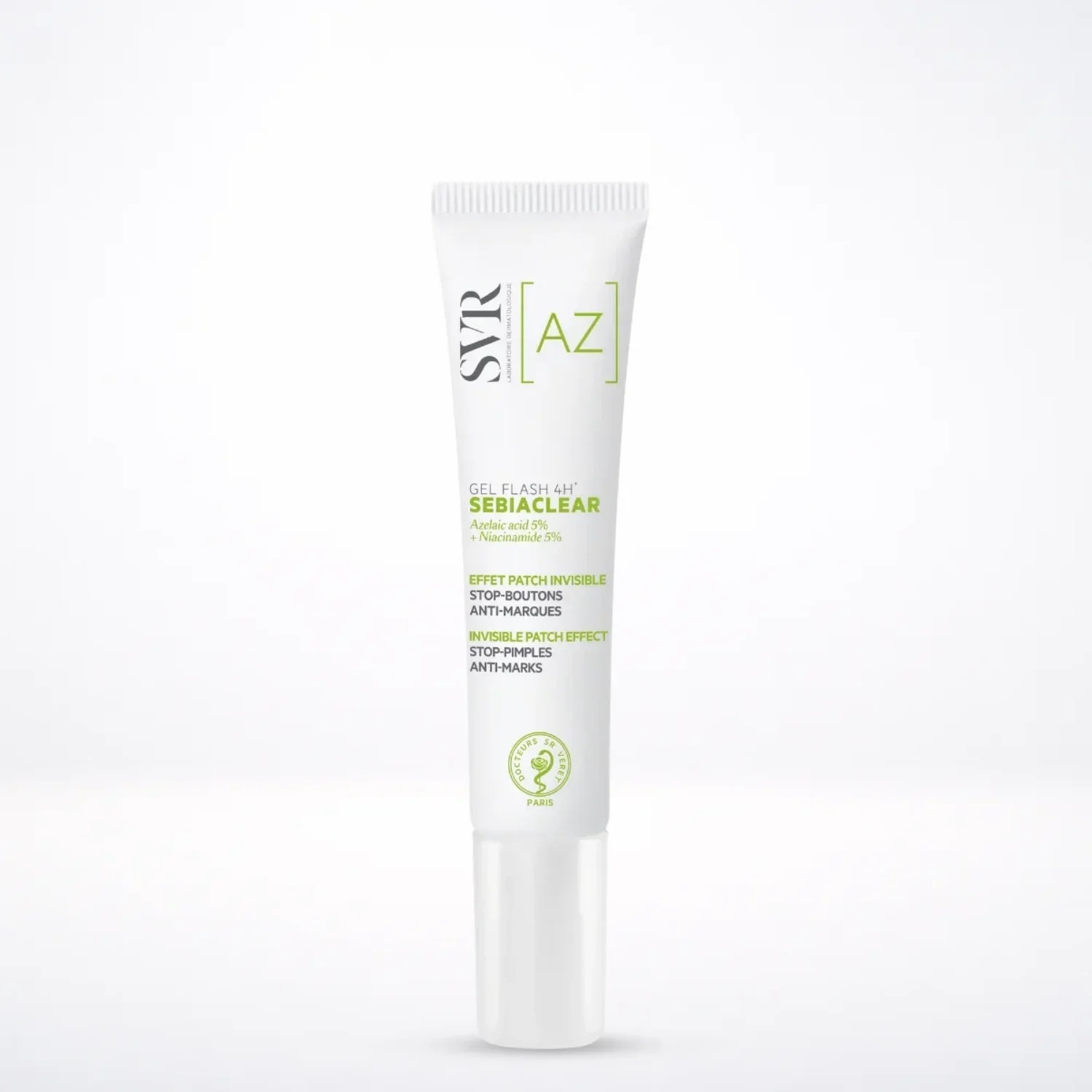 SVR Sebiaclear Gel Flash 4h 15ml Soin Ciblé Effet Patch Invisible Anti-Marques