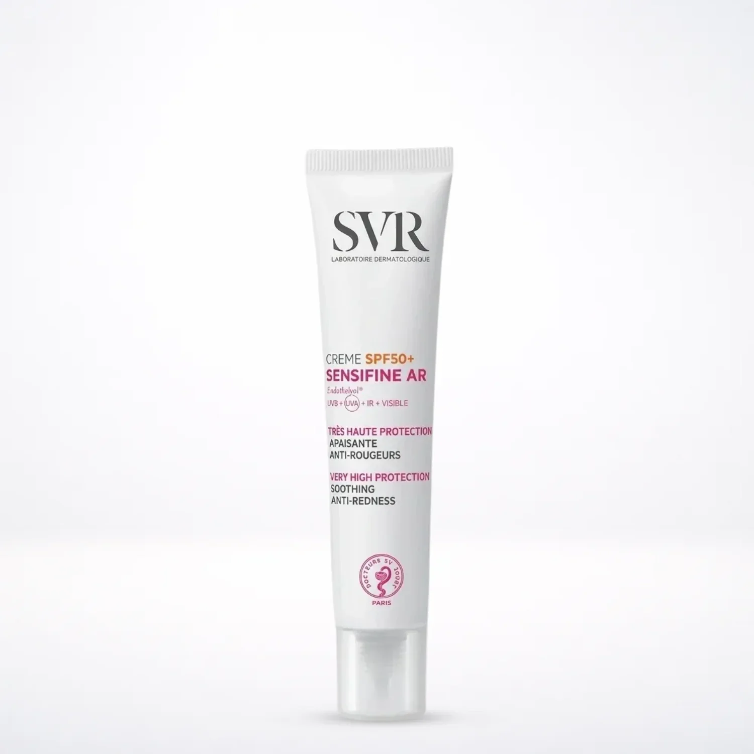 SVR Sensifine AR Crème SPF50+ 40ml Soin Solaire Apaisant Anti-Rougeurs Visage@