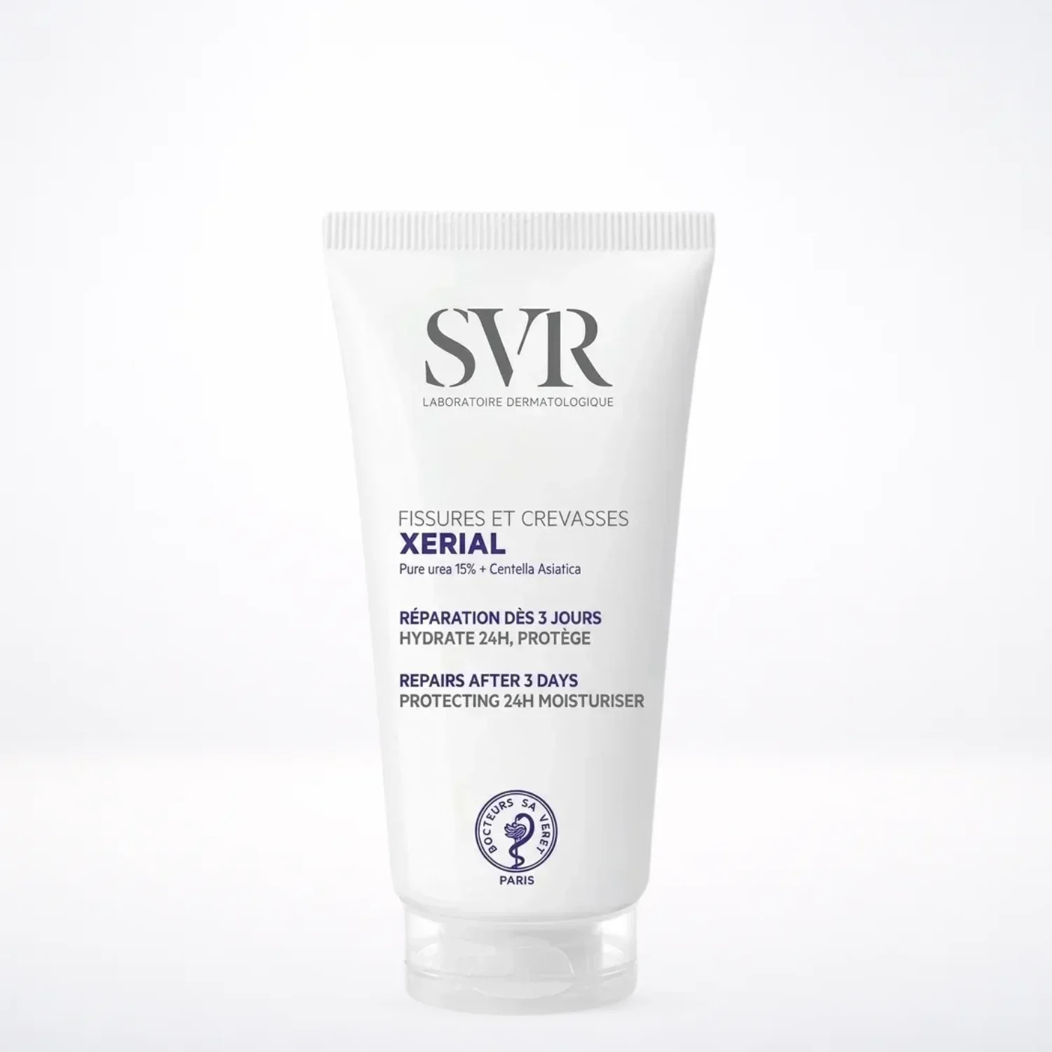 SVR Xérial Fissures et Crevasses 50ml Crème Réparatrice Urée 15% Mains Pieds