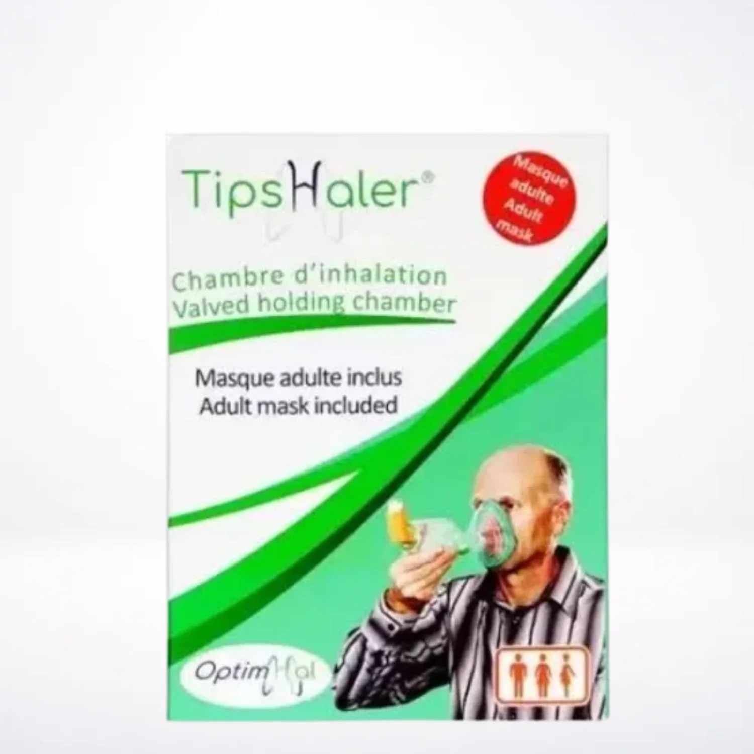 Tips-Haler Masque Inclus Adulte