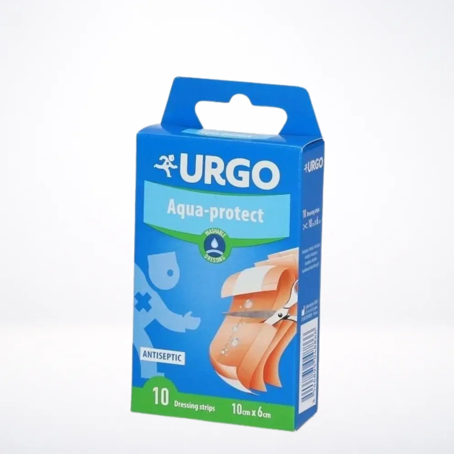 URGO AQUA PROTECT 10CM*6CM BOITE DE 10 PIECES