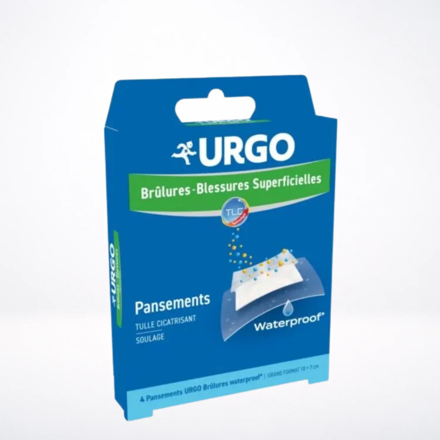 Urgo Brulure 4 Pansement 10x7cm