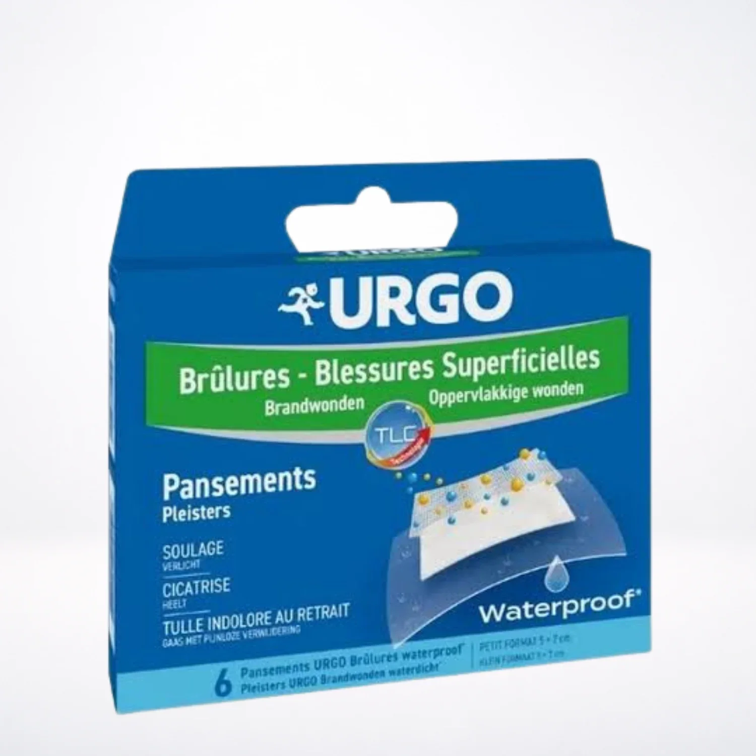 Urgo Brulures Pansement Waterproof 6 Pieces