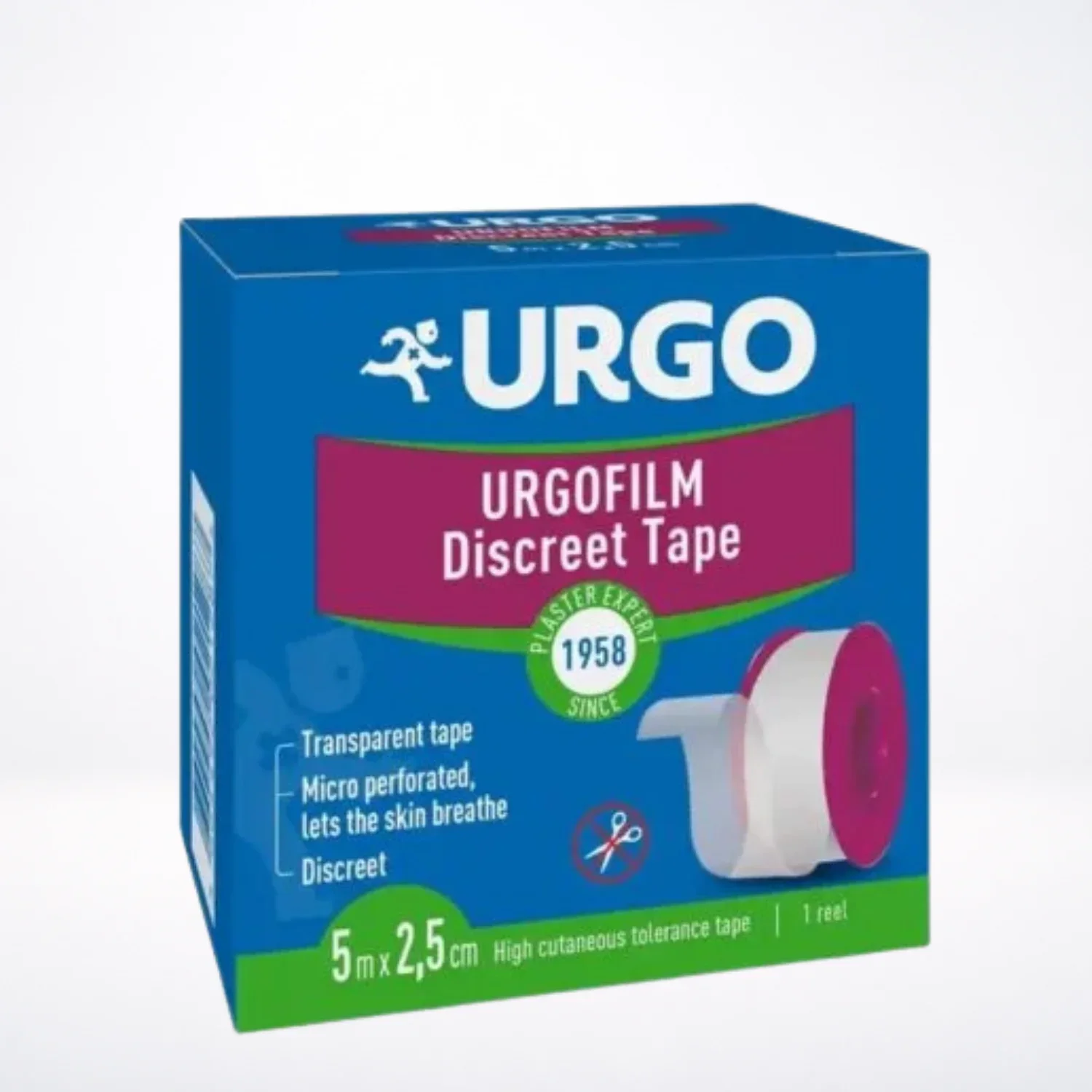 Urgo Film Discreet Tape 5M x 2.5Cm