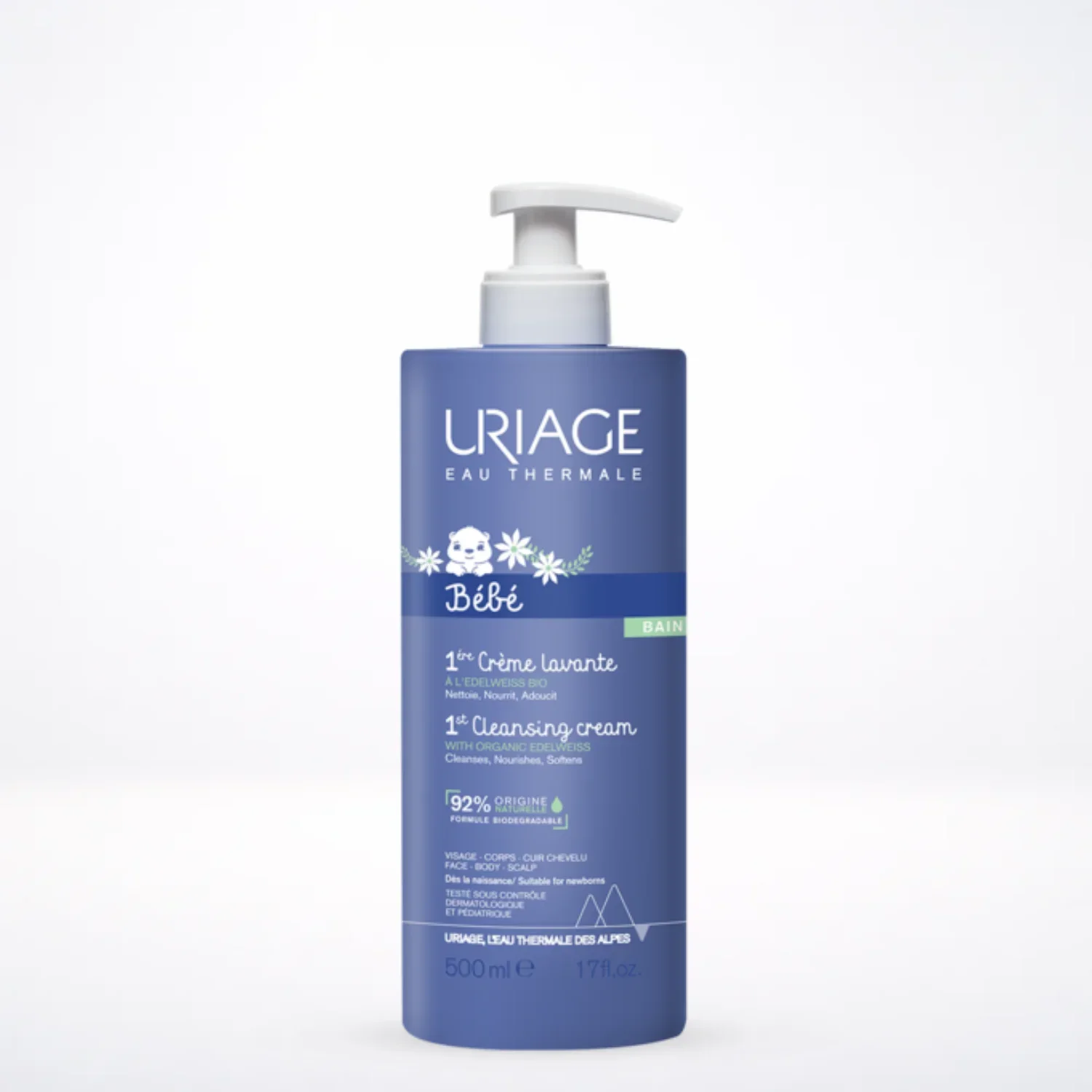 URIAGE BÉBÉ 1ere crème lavante | 1L