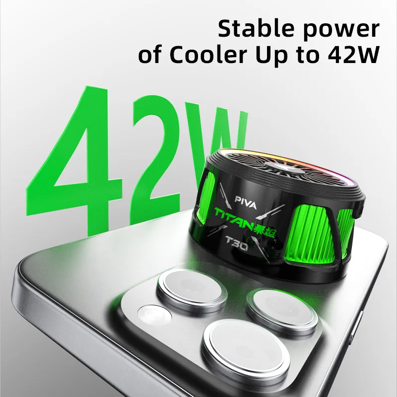 PIVA T30 42W App Control Tablet Phone Cooler