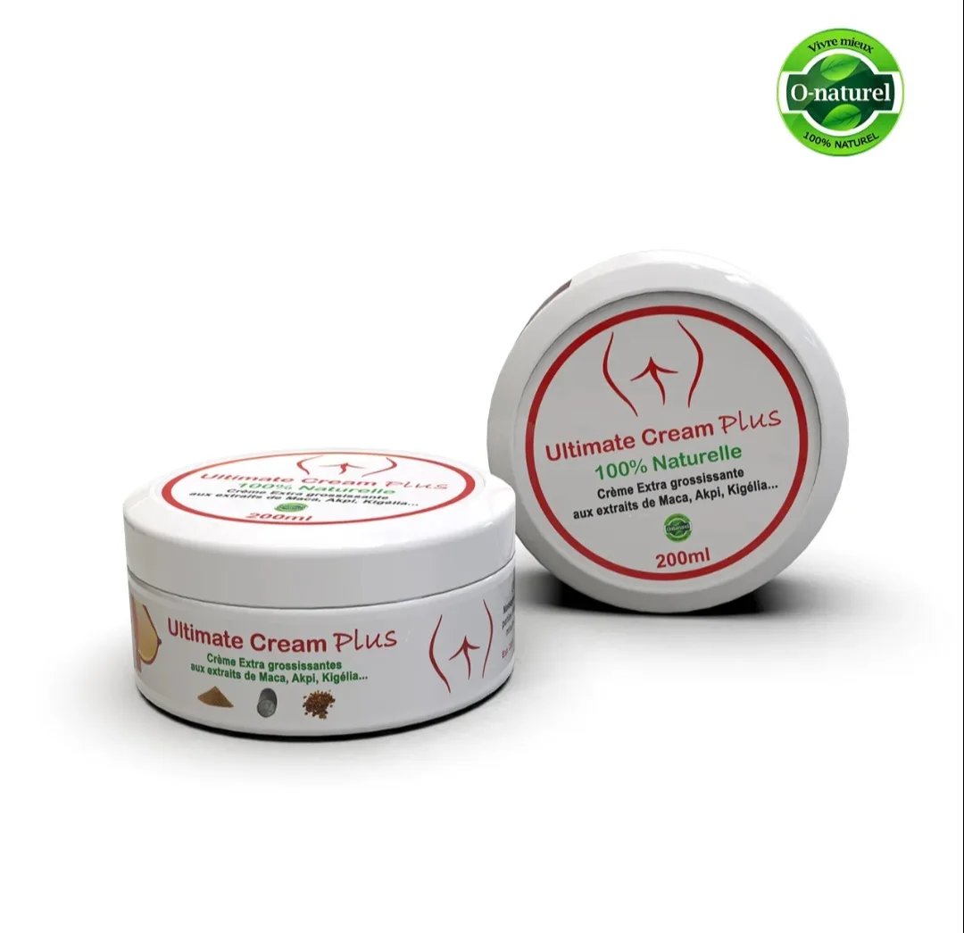 Ultimate Cream Plus 200 ml : crème grossissante pour fesses, hanches et poitrine