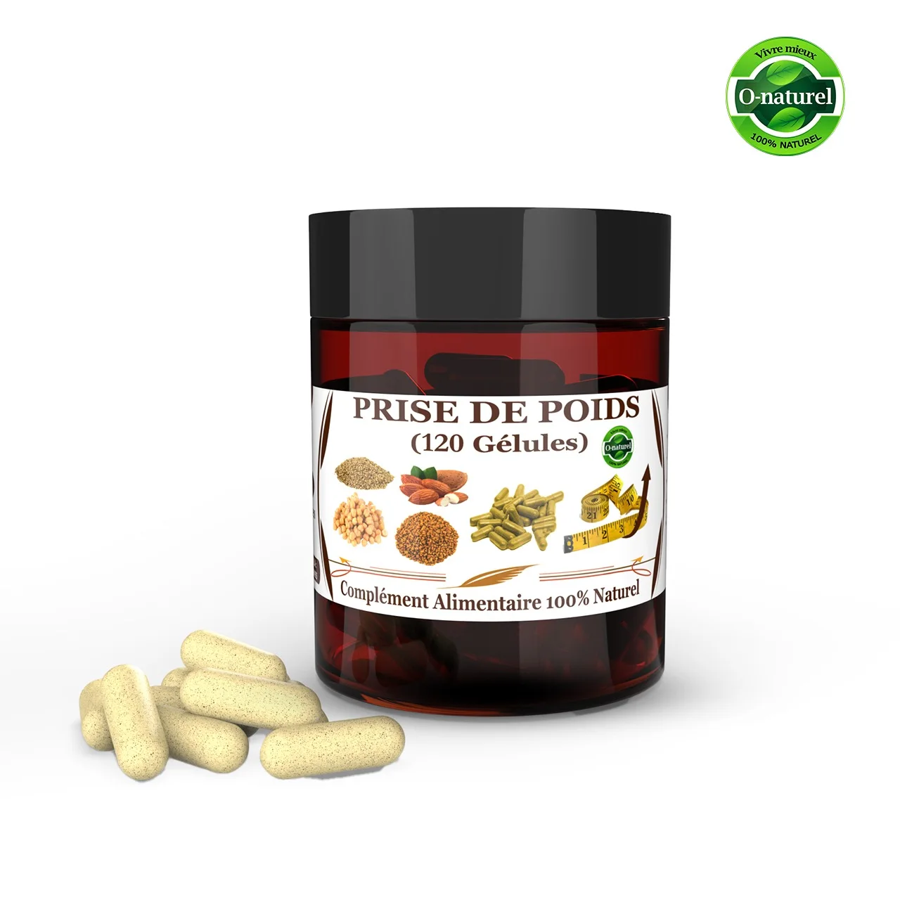 Gélules Prise de Poids | Complément alimentaire 100 % naturel