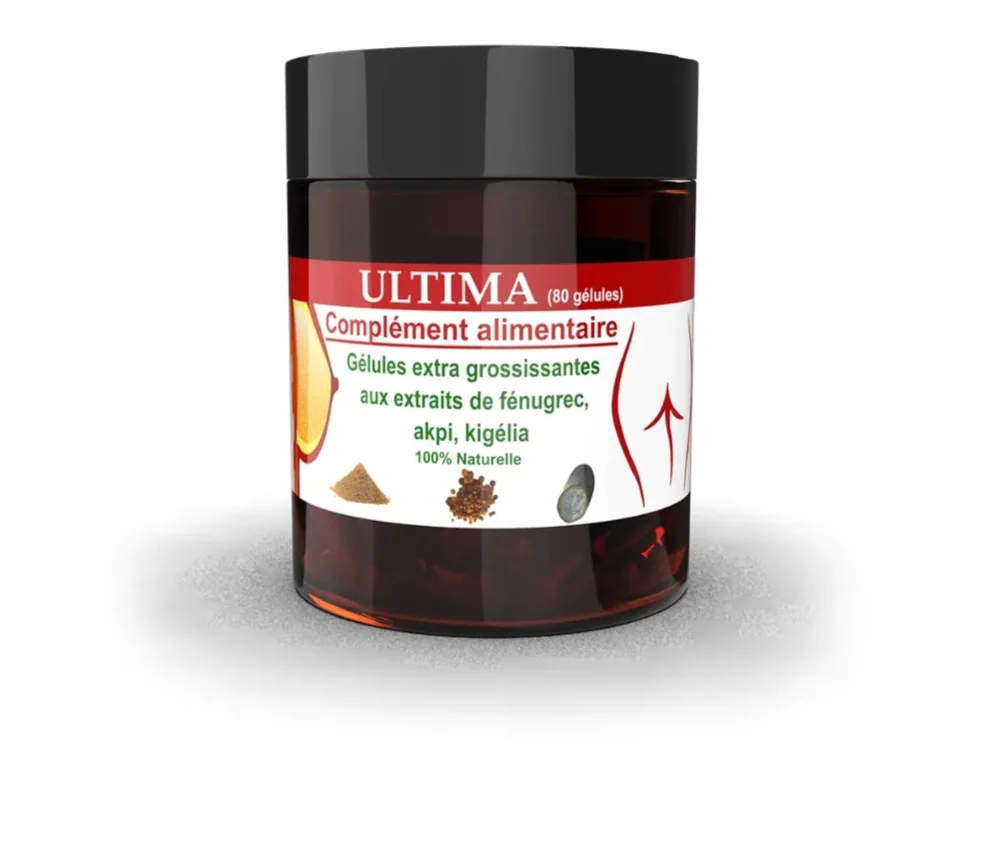 gélules ultimat complément alimentaire pour prendre des formes (fesses, hanches, poitrine)