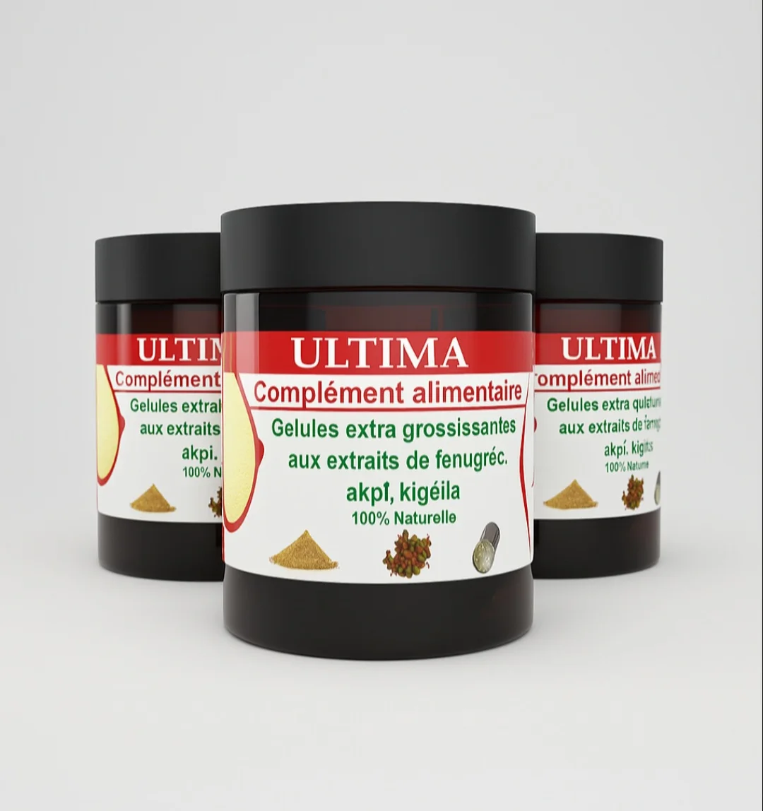 gélules ultimat complément alimentaire pour prendre des formes (fesses, hanches, poitrine)