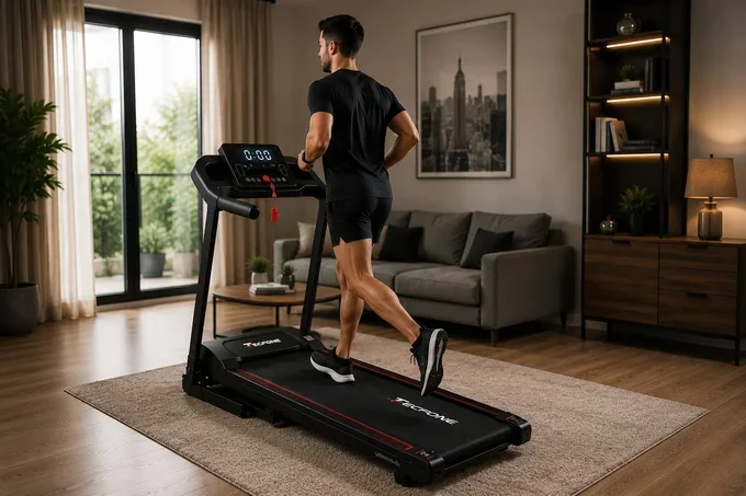 Tapis de Course Électrique – 12 Programmes & Vitesse 12 km/h