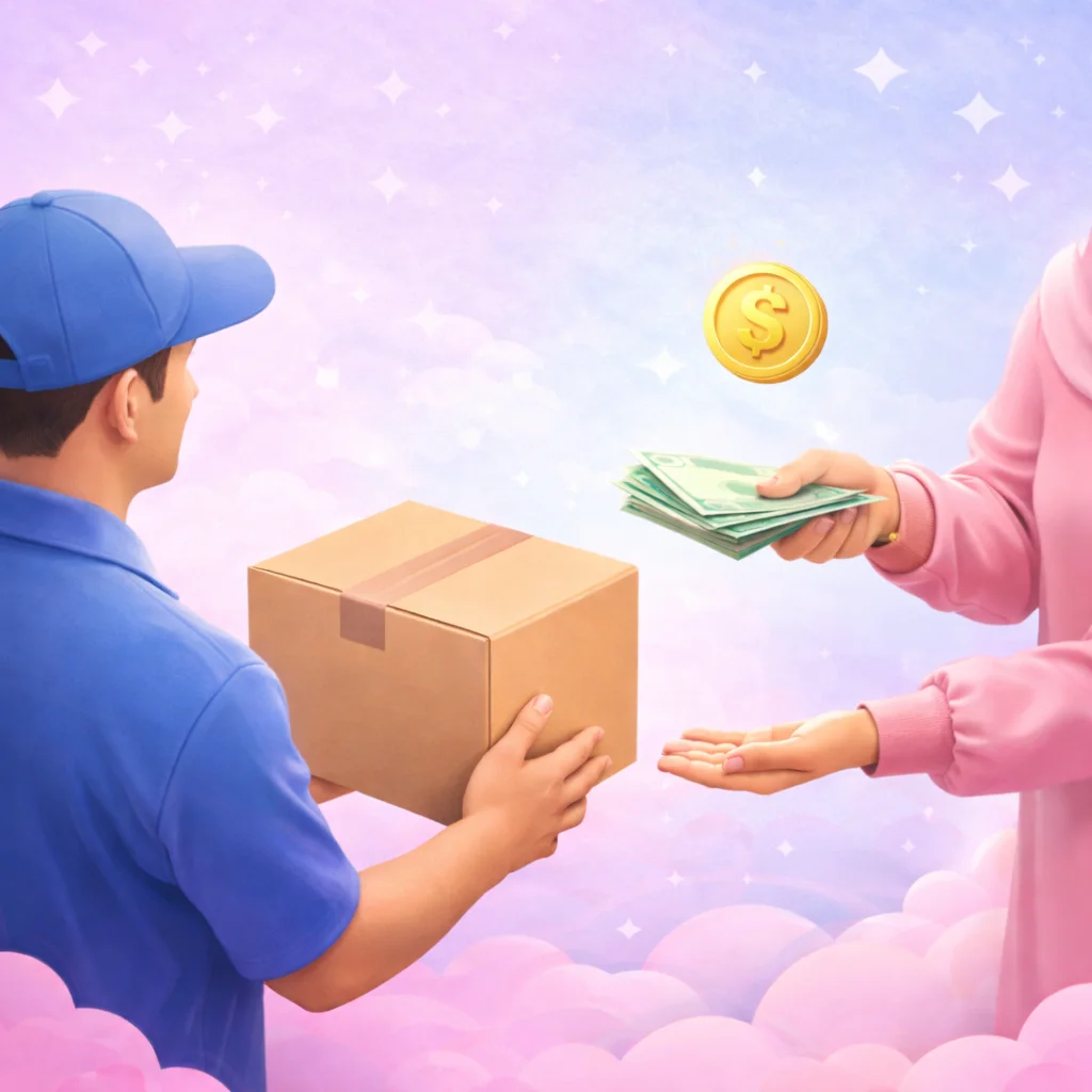 الدفع عند الإستلام 