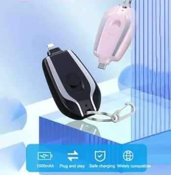 سلسلة مفاتيح شاحن طوارئ - Keychain Emergency Charger