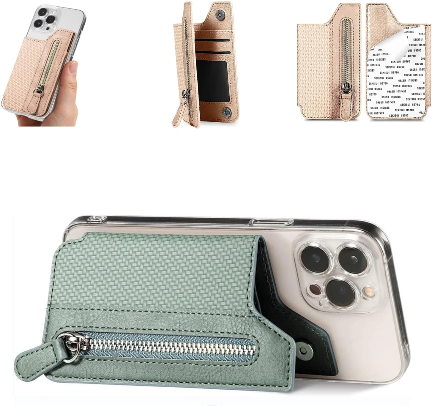 حافظة الهاتف مع محفظة - Wallet Phone Case