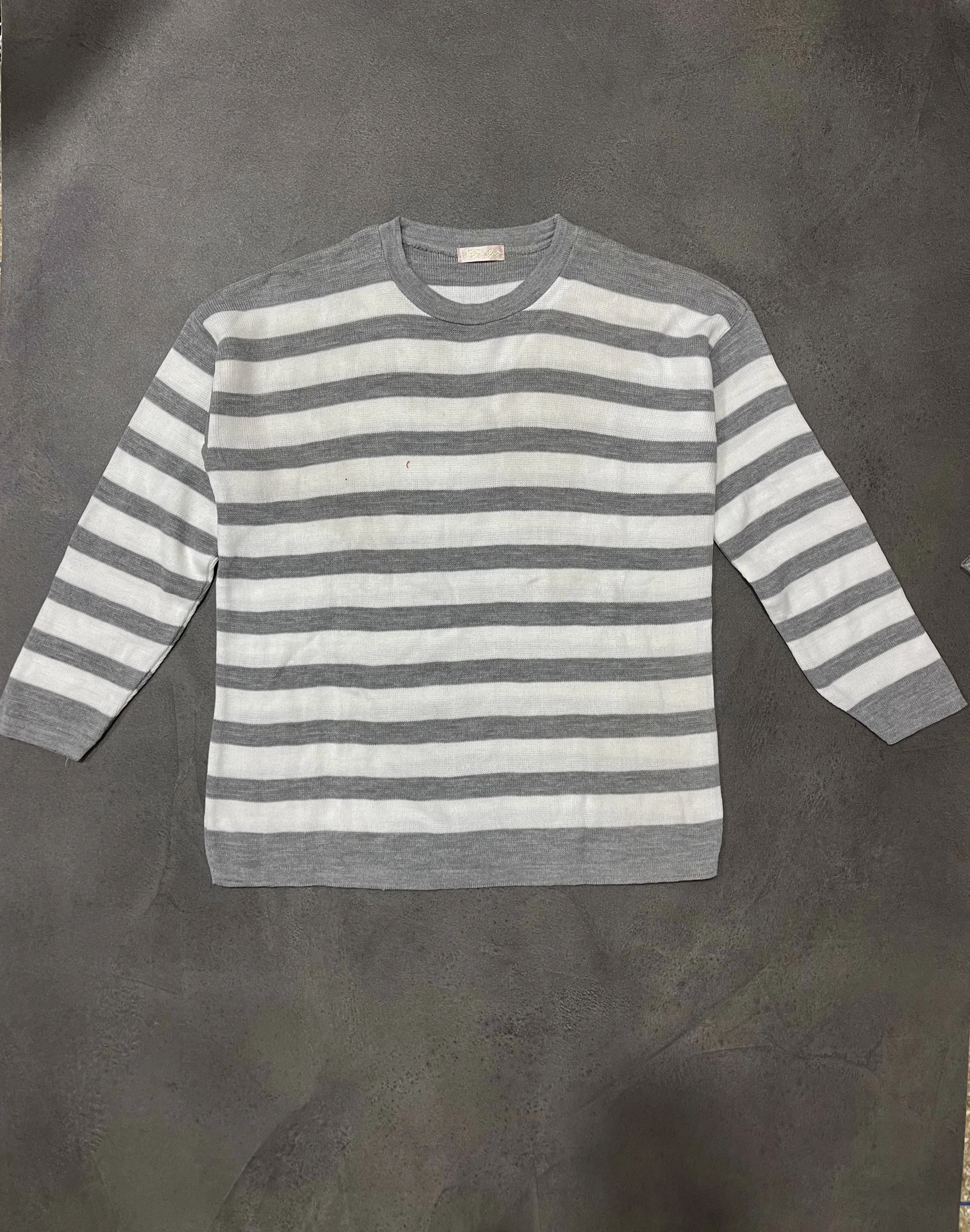 Pull Femme Rayé Camel – Élégant & Confortable