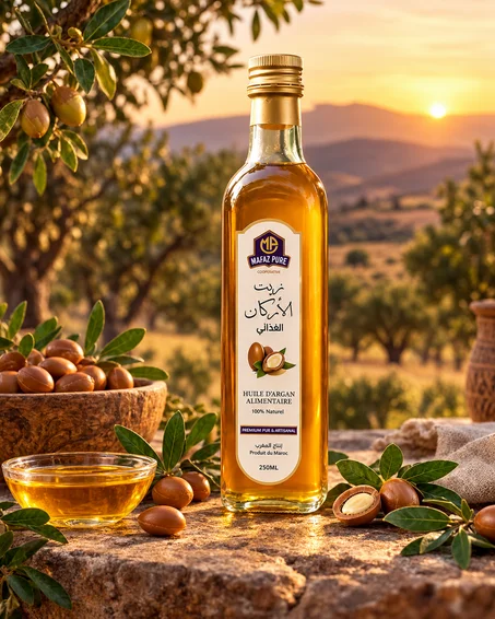 زيت الأركان الطبيعي 100% | MAFAZ PURE