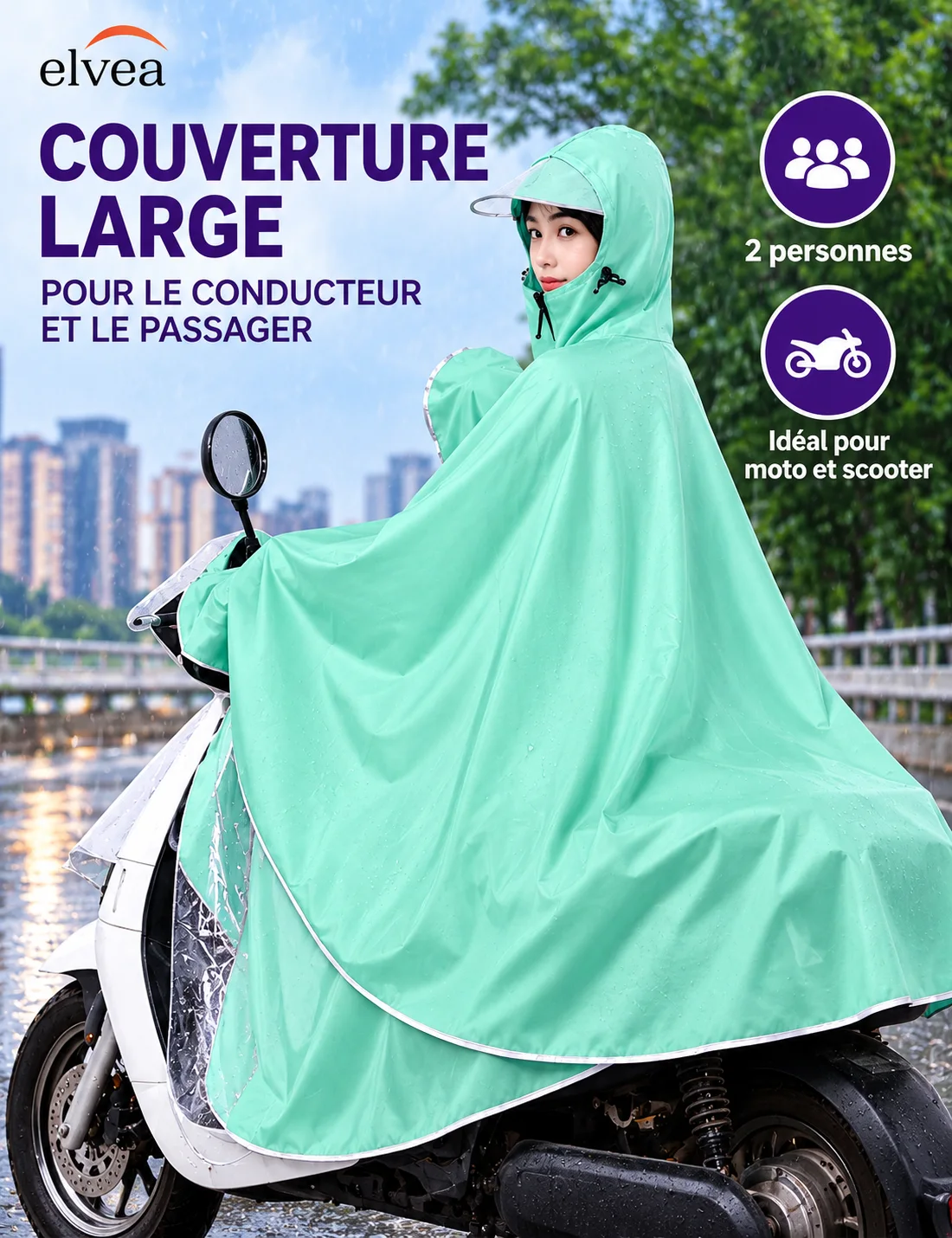 Imperméable Moto