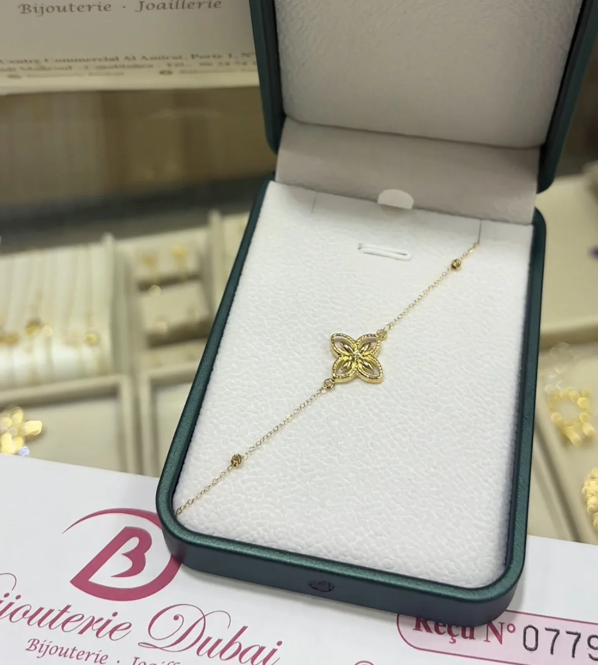 Gourmet en or 18k