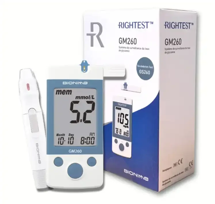 Glycomètre Rightest GS260