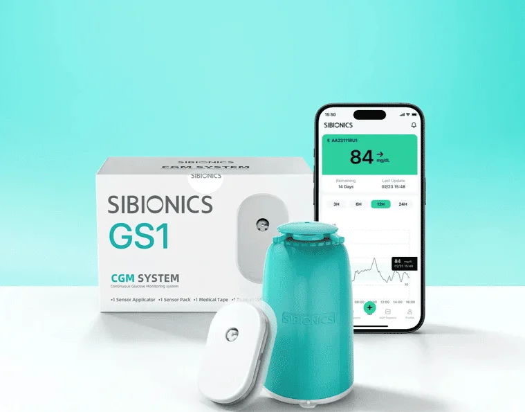 Sibionics GS1 – Capteur de glucose en continu