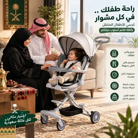 (عربة أطفال) 3 في 1