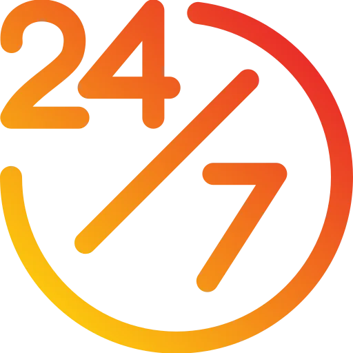 دعم عملاء 24/7