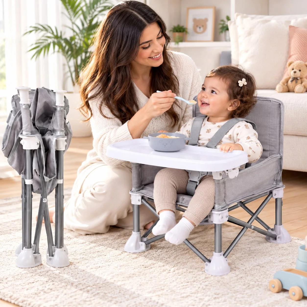 Chaise haute pour bébé كرسي طعام للأطفال